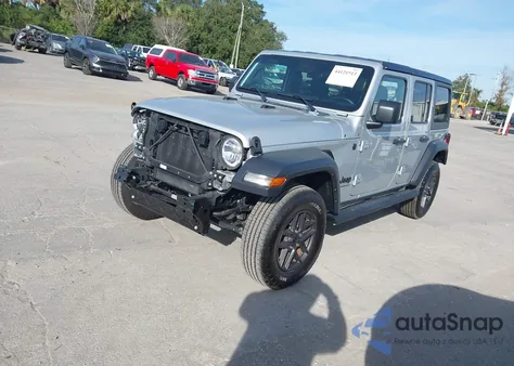 2024 Jeep Wrangler 4-Door Sport S 4X4 from USA, damaged, VIN 1C4PJXDN0RW273864